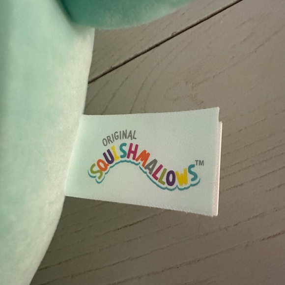 Squishmallow CORINNA the Teal Cat Valentine Hearts Headband 9” Plush Stuffed - Picture 4 of 6